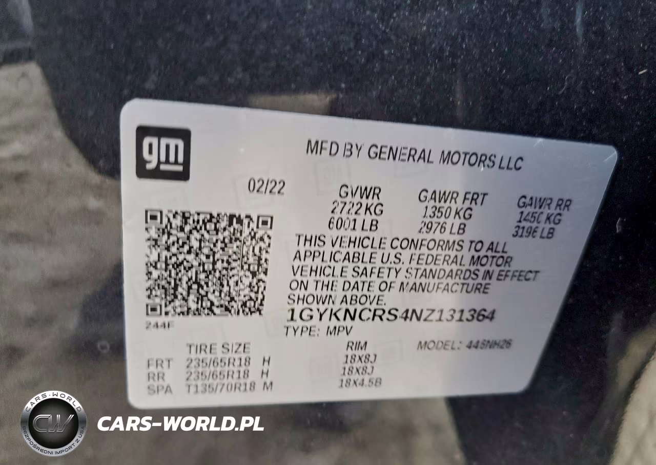 2022 Cadillac Xt5 Premium Luxury VIN:1GYKNCRS4NZ131364 - 13