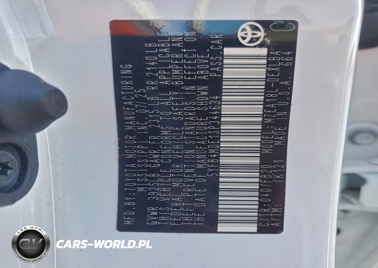 2025 Toyota Corolla Le VIN:5YFB4MDE1SP344634 - 13