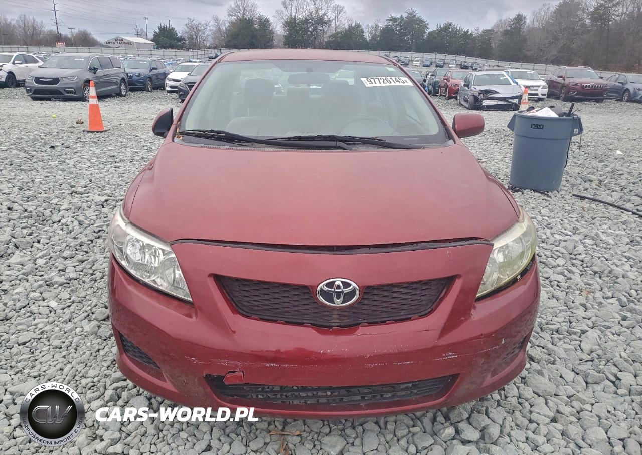 2009 Toyota Corolla Base VIN:1NXBU40E59Z109488 - 5