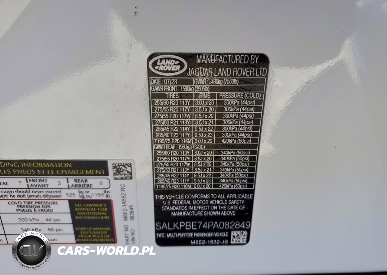 2023 Land Rover Range Rover Se VIN:SALKPBE74PA082849 - 14
