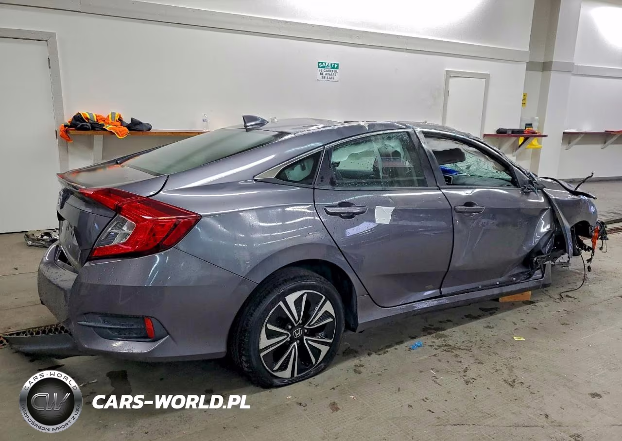 2018 Honda Civic Exl VIN:2HGFC1F76JH640966 - 3