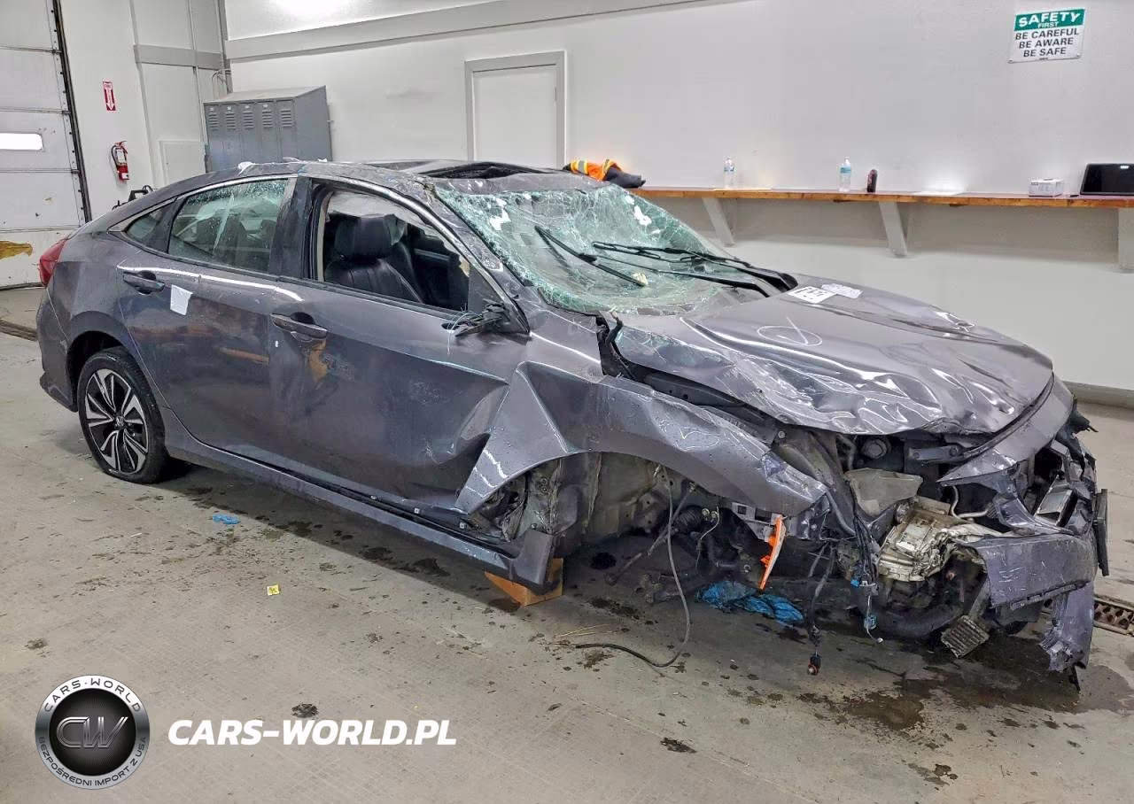 2018 Honda Civic Exl VIN:2HGFC1F76JH640966 - 4