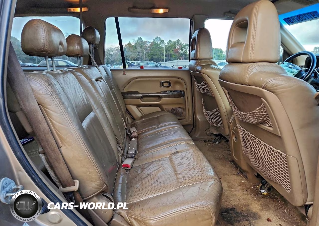 2004 Honda Pilot Exl VIN:2HKYF18534H605887 - 11