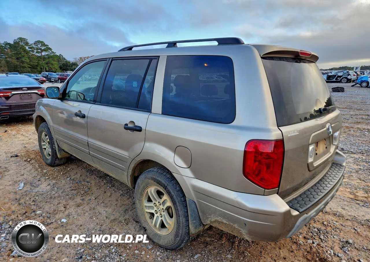 2004 Honda Pilot Exl VIN:2HKYF18534H605887 - 2