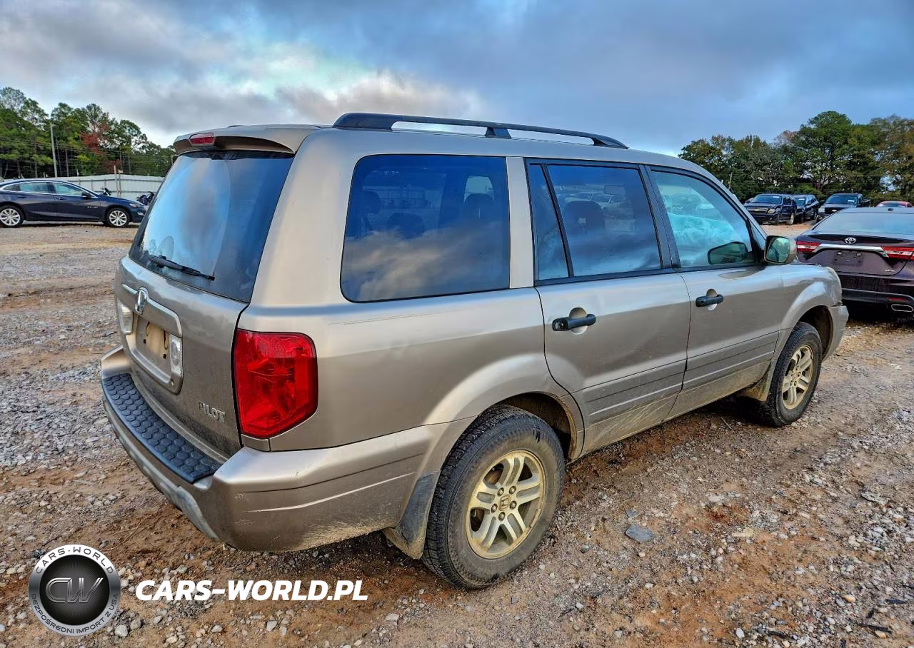 2004 Honda Pilot Exl VIN:2HKYF18534H605887 - 3