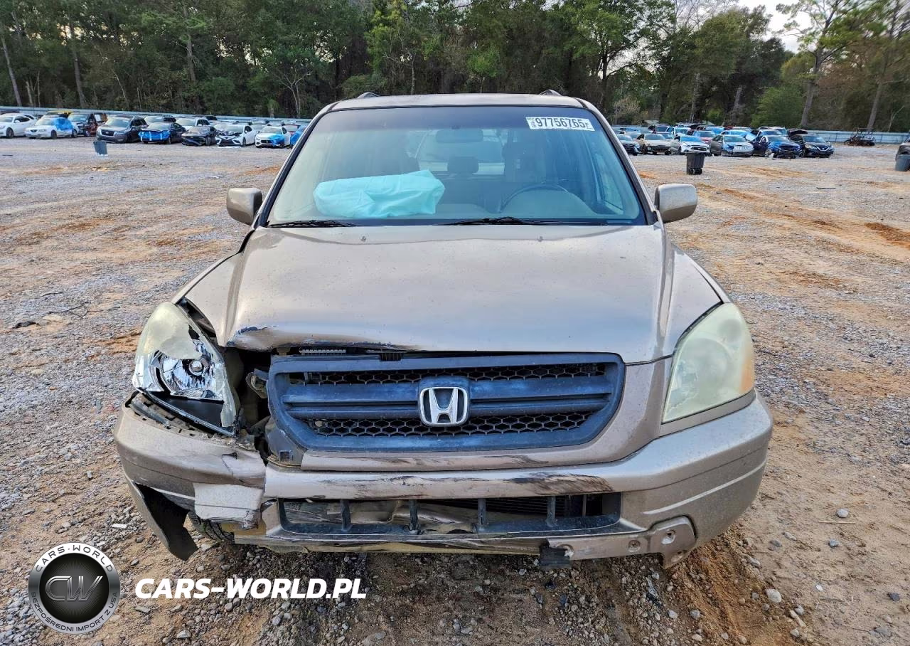 2004 Honda Pilot Exl VIN:2HKYF18534H605887 - 5
