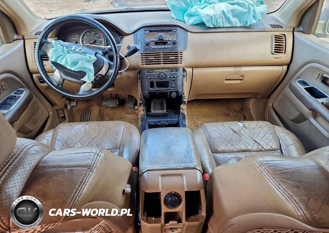 2004 Honda Pilot Exl VIN:2HKYF18534H605887 - 8