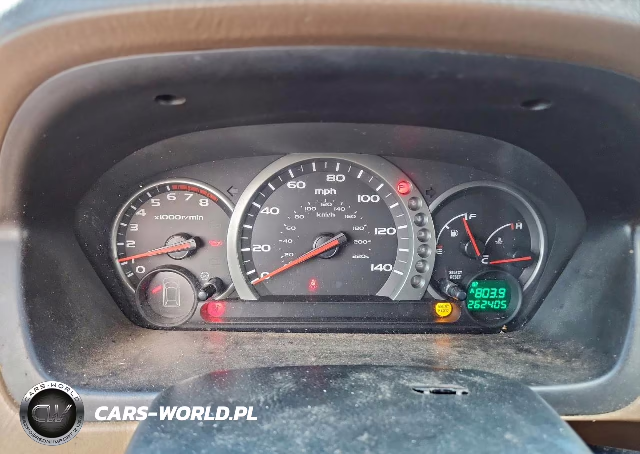 2004 Honda Pilot Exl VIN:2HKYF18534H605887 - 9