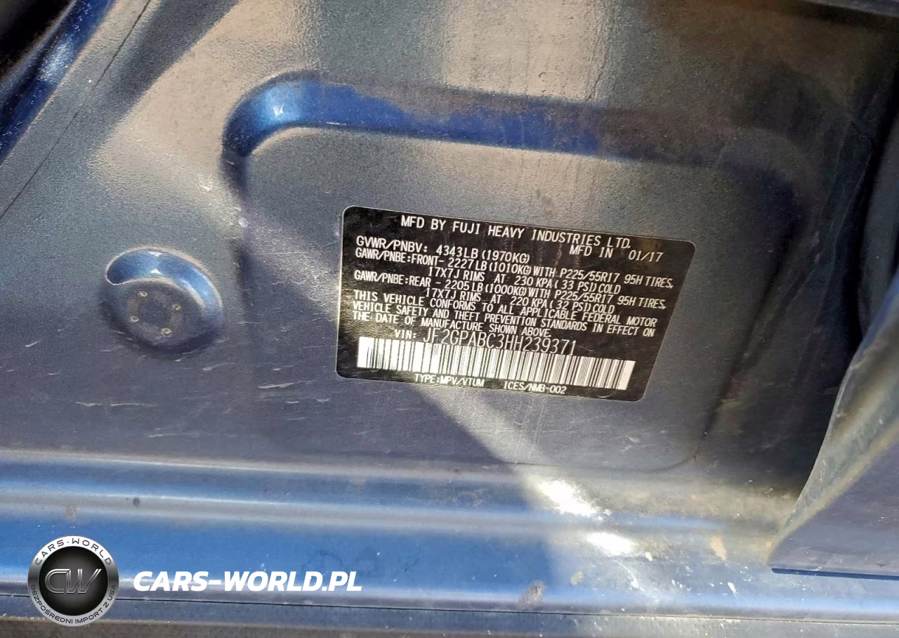 2017 Subaru Crosstrek Premium VIN:JF2GPABC3HH239371 - 13