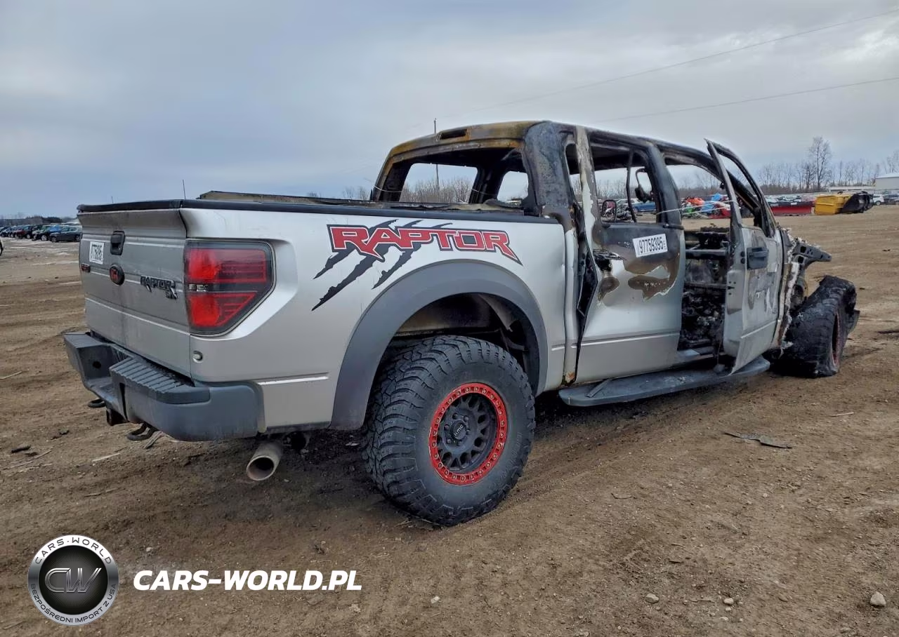 2011 Ford F150 Svt Raptor VIN:1FTFW1R64BFB41398 - 3