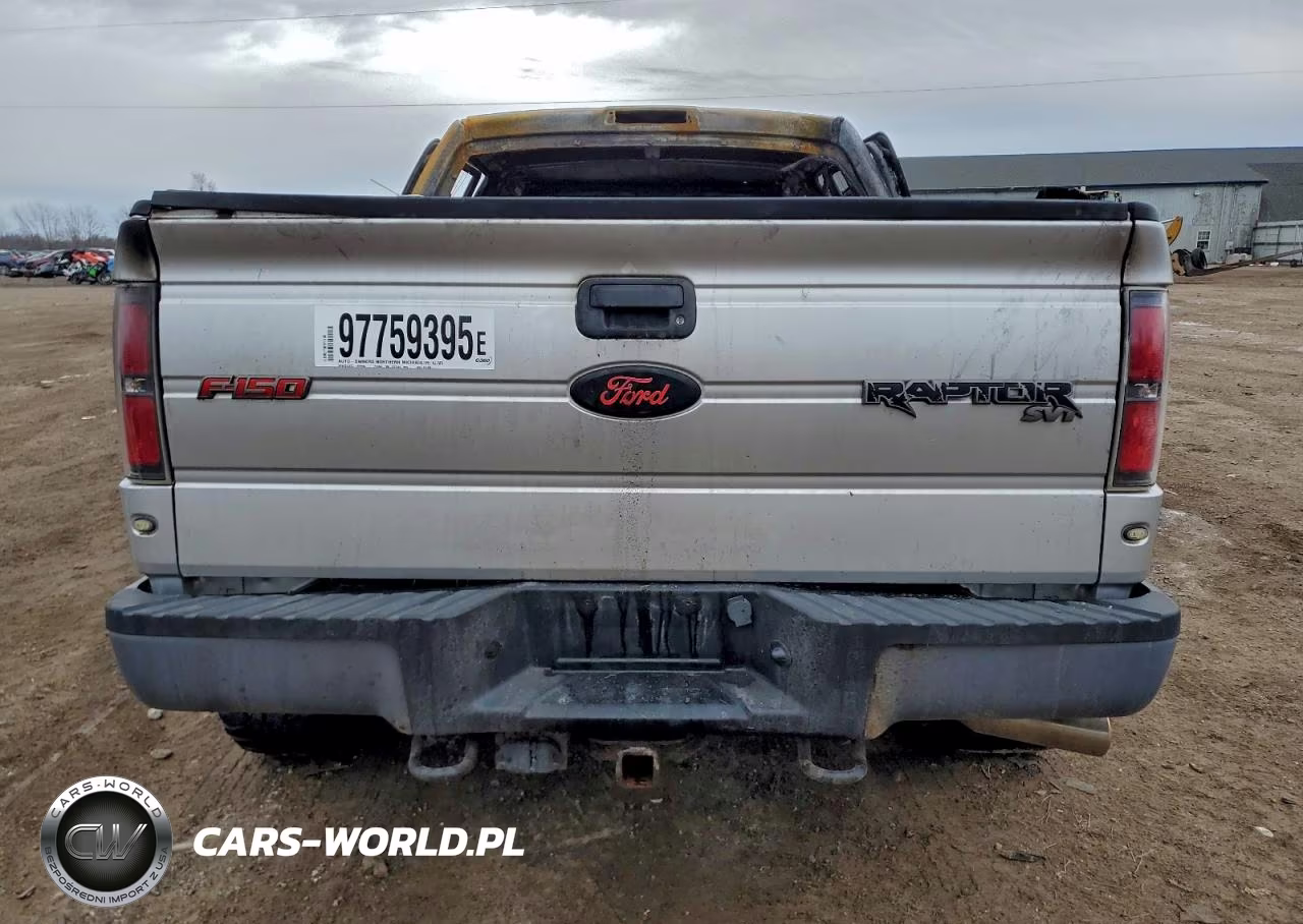 2011 Ford F150 Svt Raptor VIN:1FTFW1R64BFB41398 - 6