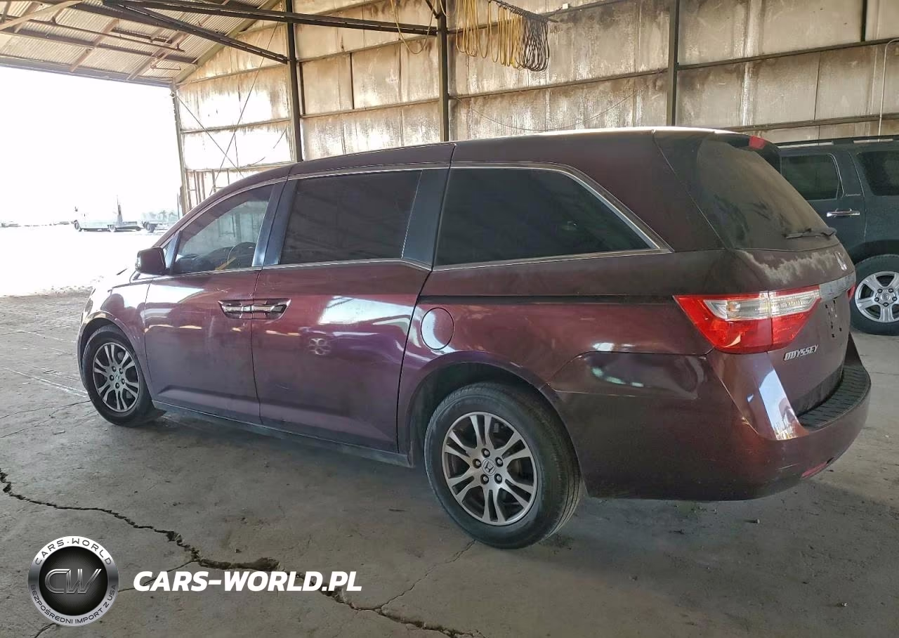 2012 Honda Odyssey Exl VIN:5FNRL5H66CB044143 - 2