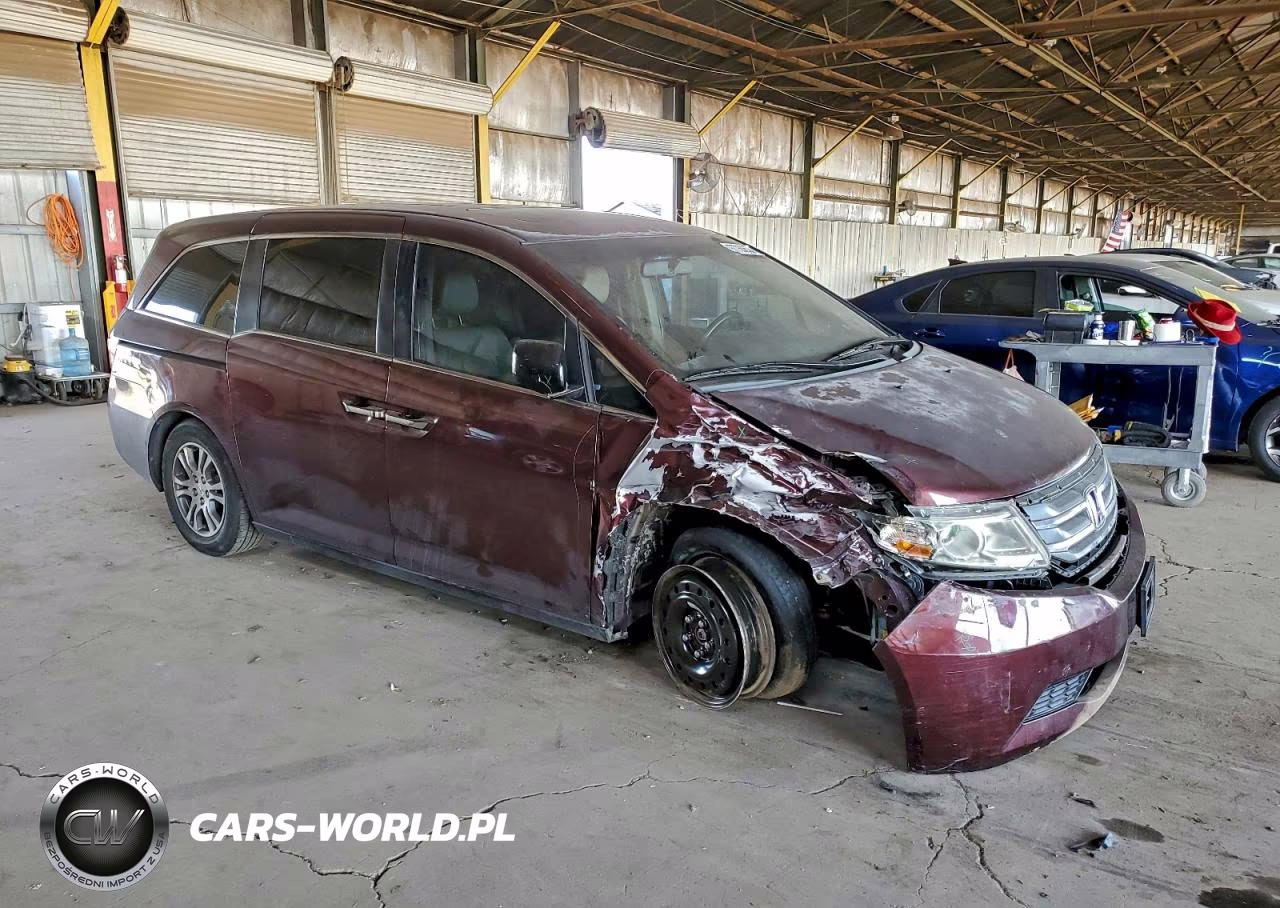 2012 Honda Odyssey Exl VIN:5FNRL5H66CB044143 - 4