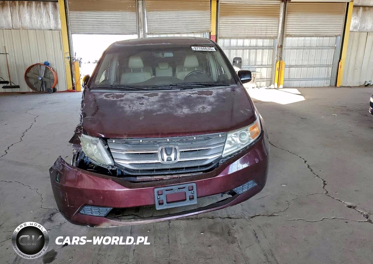 2012 Honda Odyssey Exl VIN:5FNRL5H66CB044143 - 5