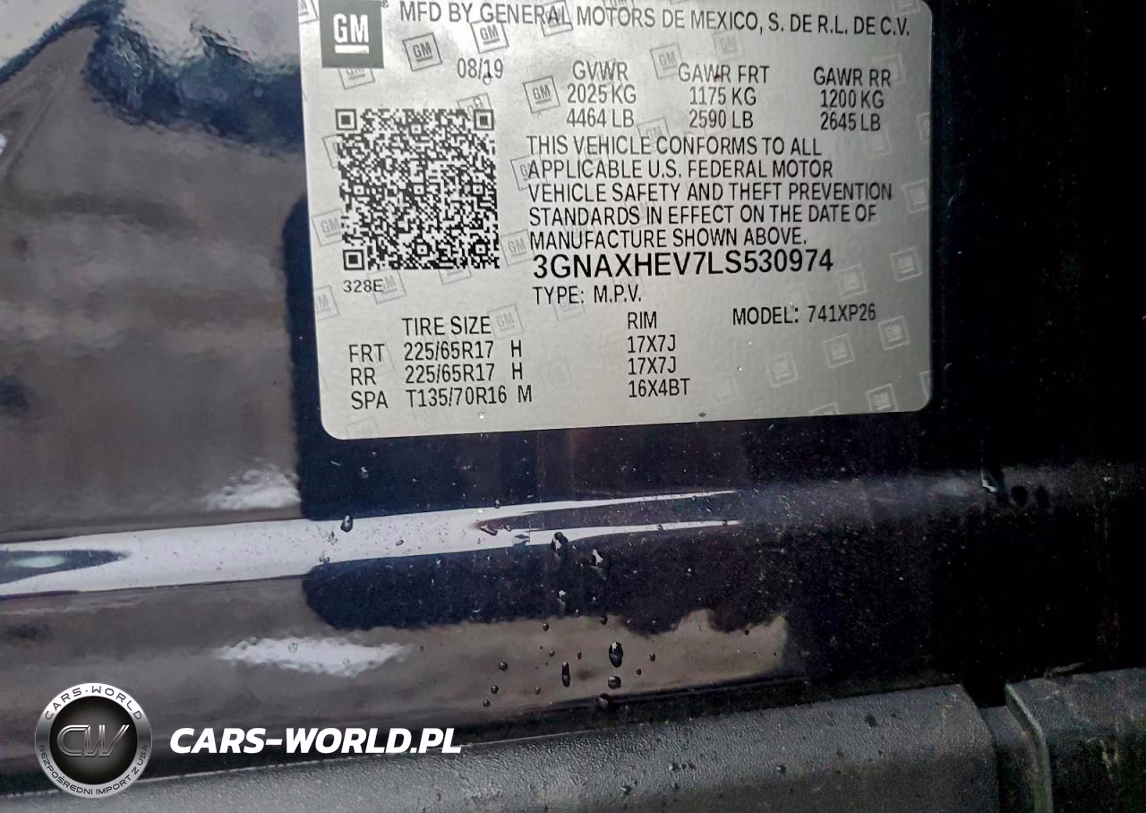 2020 Chevrolet Equinox Ls VIN:3GNAXHEV7LS530974 - 12
