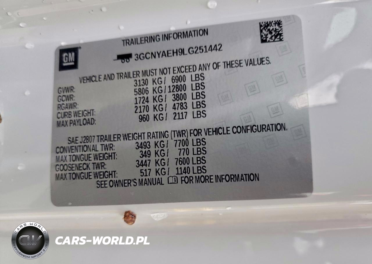 2020 Chevrolet Silverado K1500 VIN:3GCNYAEH9LG251442 - 12