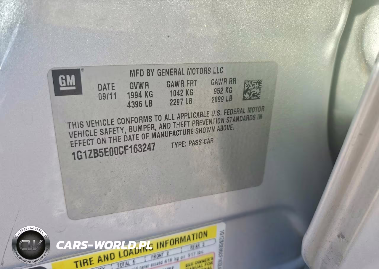 2012 Chevrolet Malibu Ls VIN:1G1ZB5E00CF163247 - 13