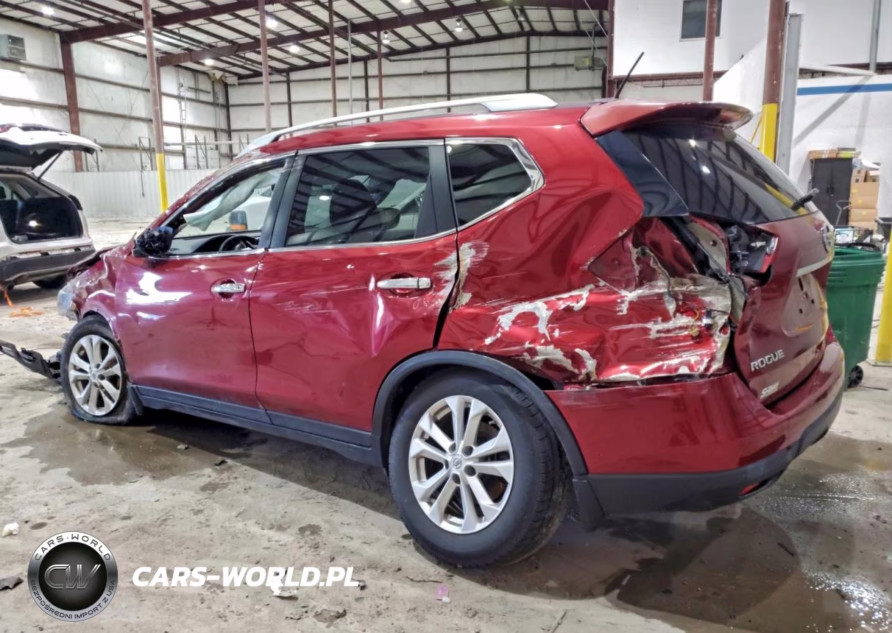 2015 Nissan Rogue Sv VIN:KNMAT2MV4FP588417 - 2