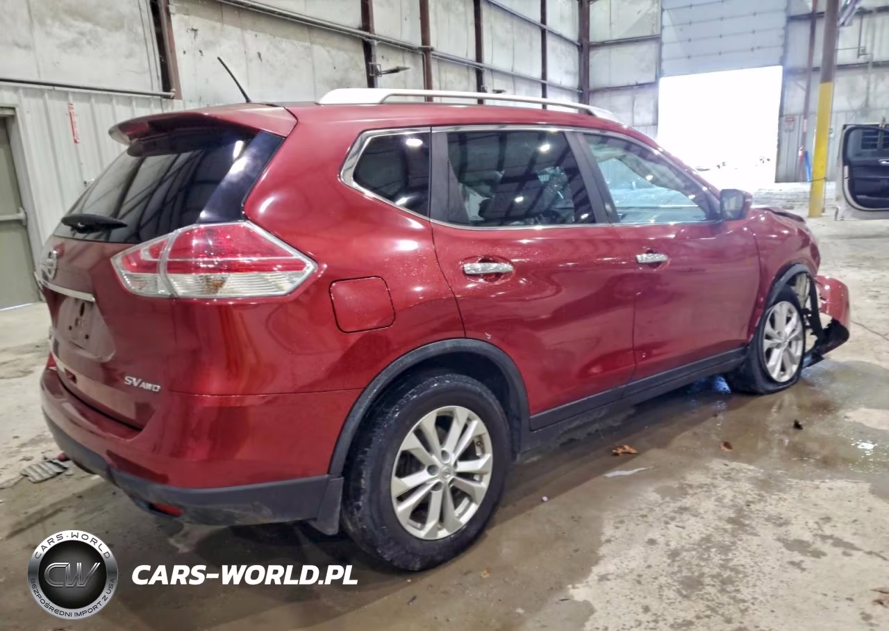 2015 Nissan Rogue Sv VIN:KNMAT2MV4FP588417 - 3