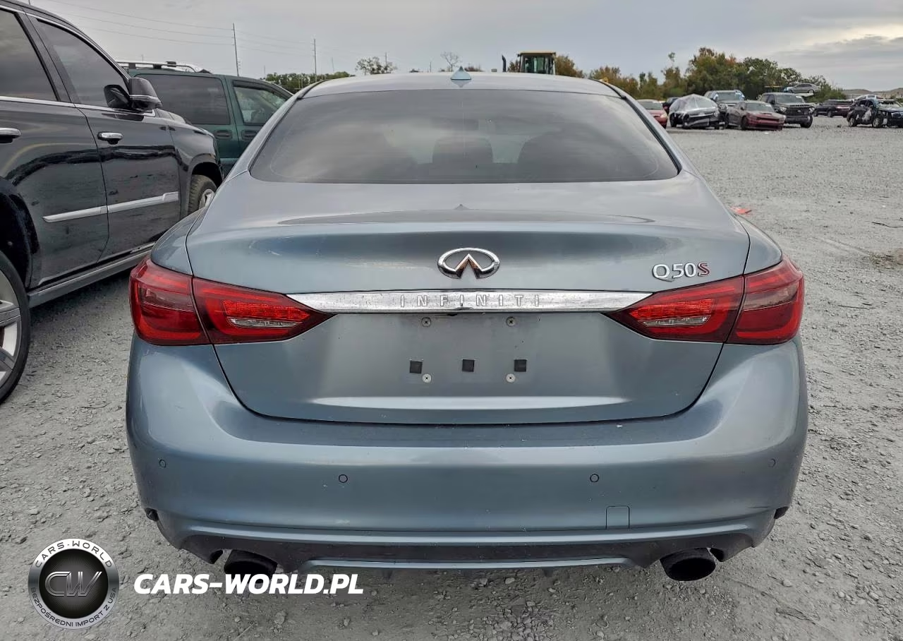 2018 Infiniti Q50 Red Sport 400 VIN:JN1FV7AP7JM460060 - 6