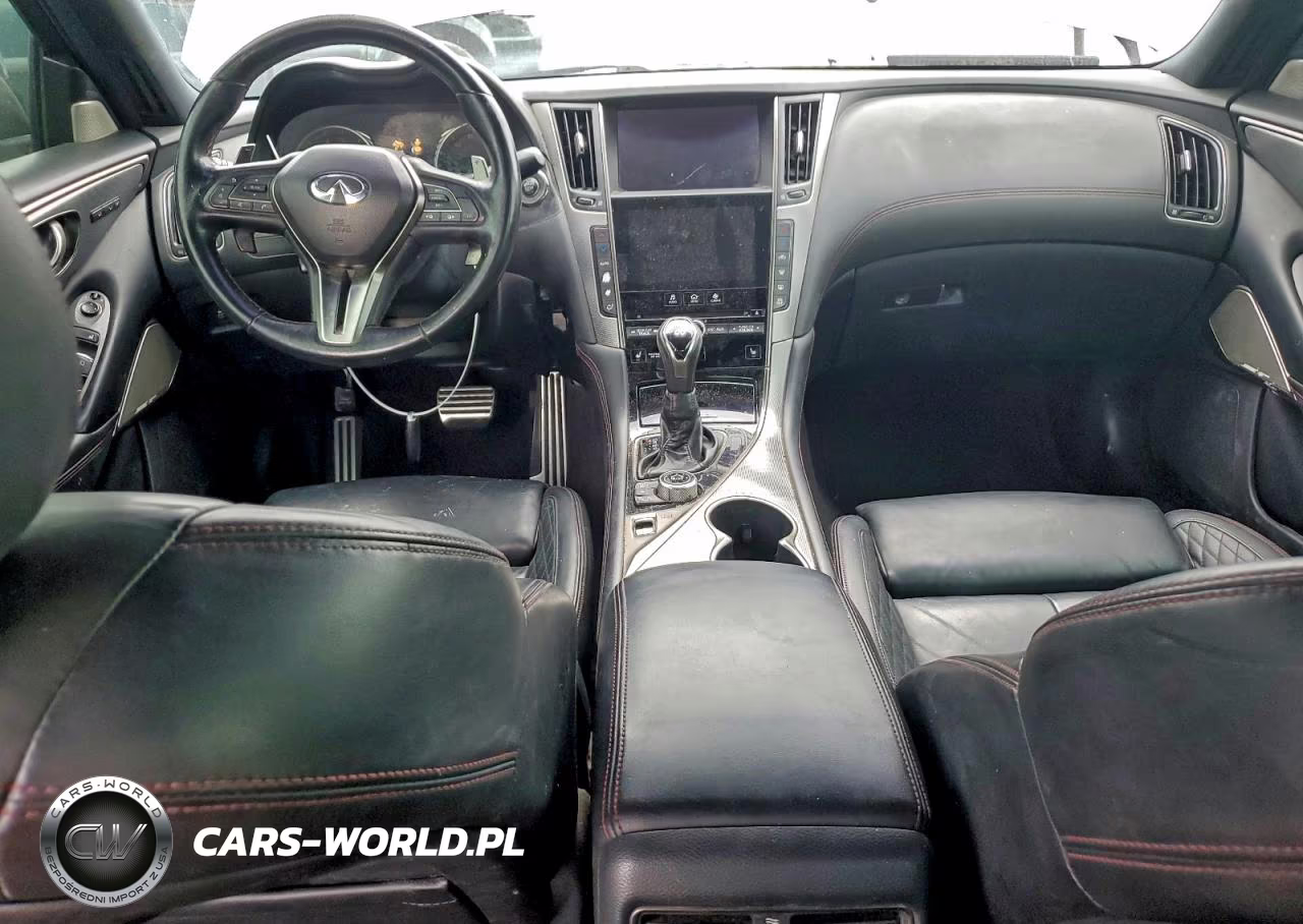 2018 Infiniti Q50 Red Sport 400 VIN:JN1FV7AP7JM460060 - 8