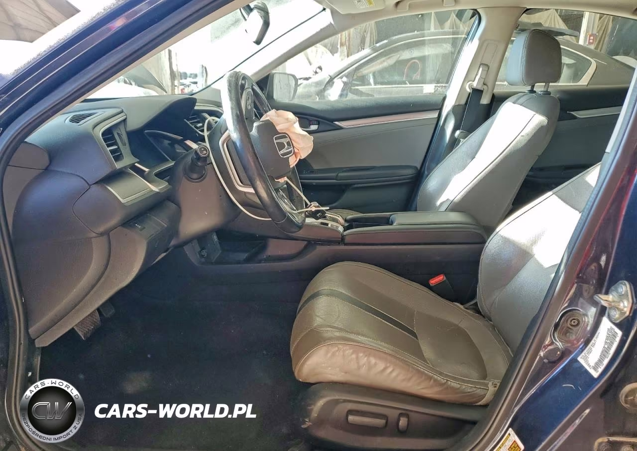 2017 Honda Civic Exl VIN:19XFC1F73HE003473 - 7