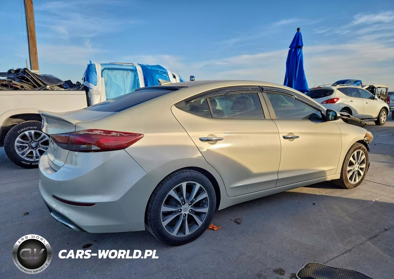 2017 Hyundai Elantra Se VIN:KMHD74LF2HU071446 - 3