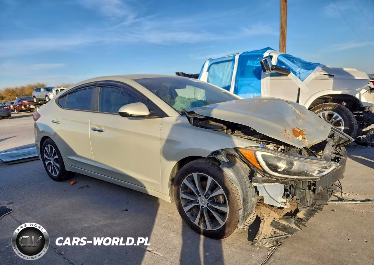 2017 Hyundai Elantra Se VIN:KMHD74LF2HU071446 - 4