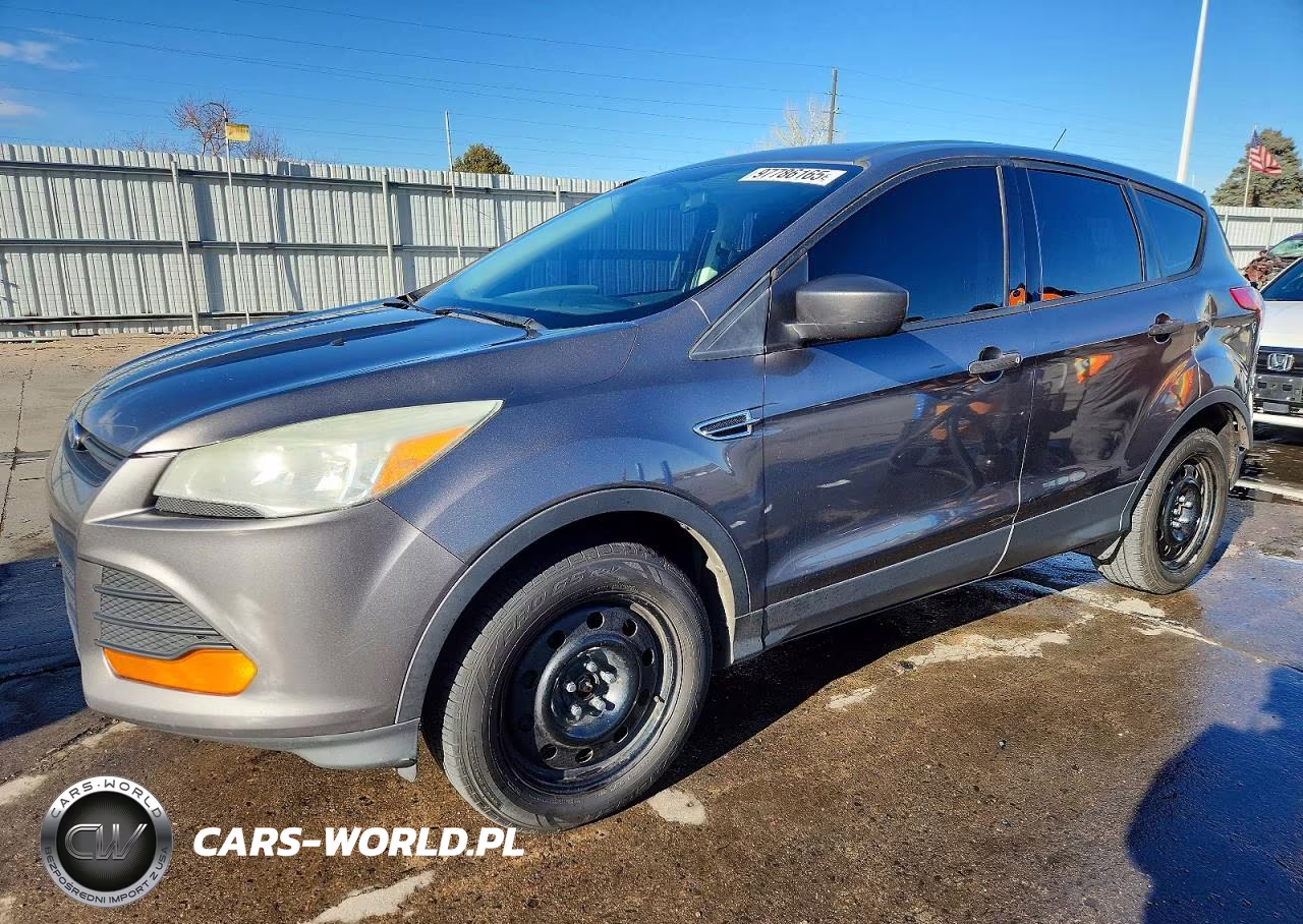 2013 Ford Escape S VIN:1FMCU0F74DUD10166 - 1