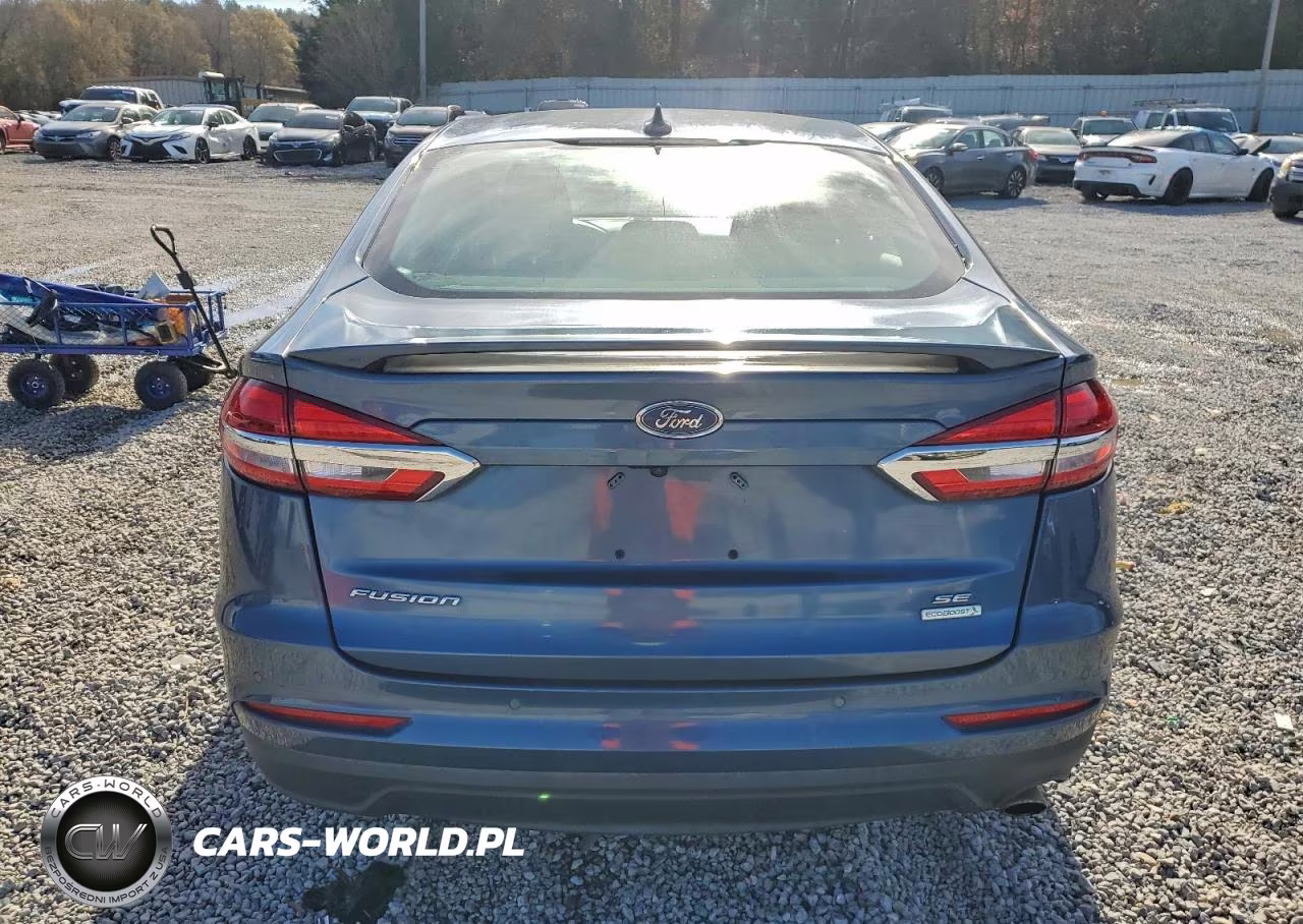 2019 FORD FUSION SE VIN:3FA6P0HD3KR219363 - 6