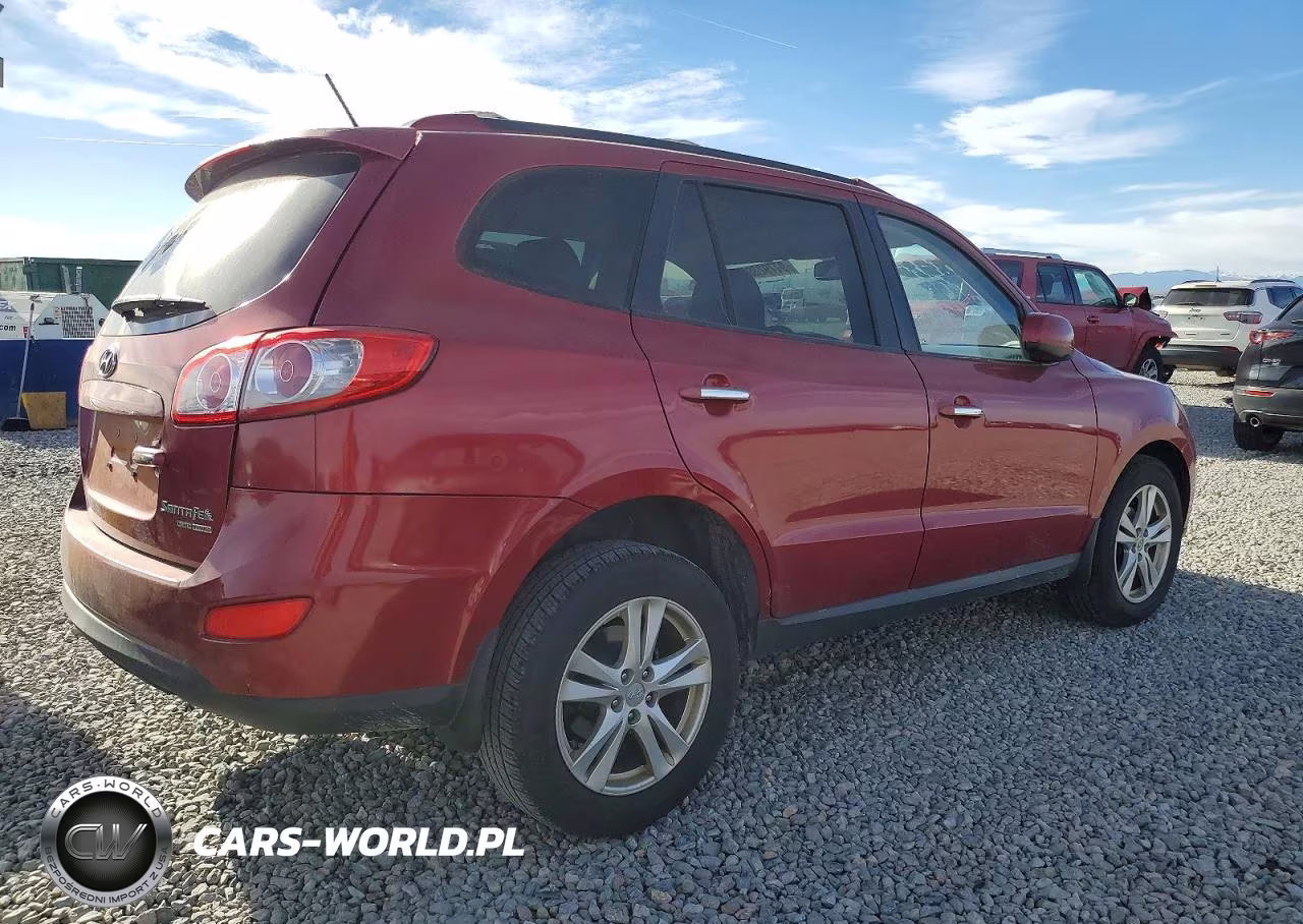 2010 Hyundai Santa Fe Limited V6 VIN:5NMSKDAG9AH355417 - 3