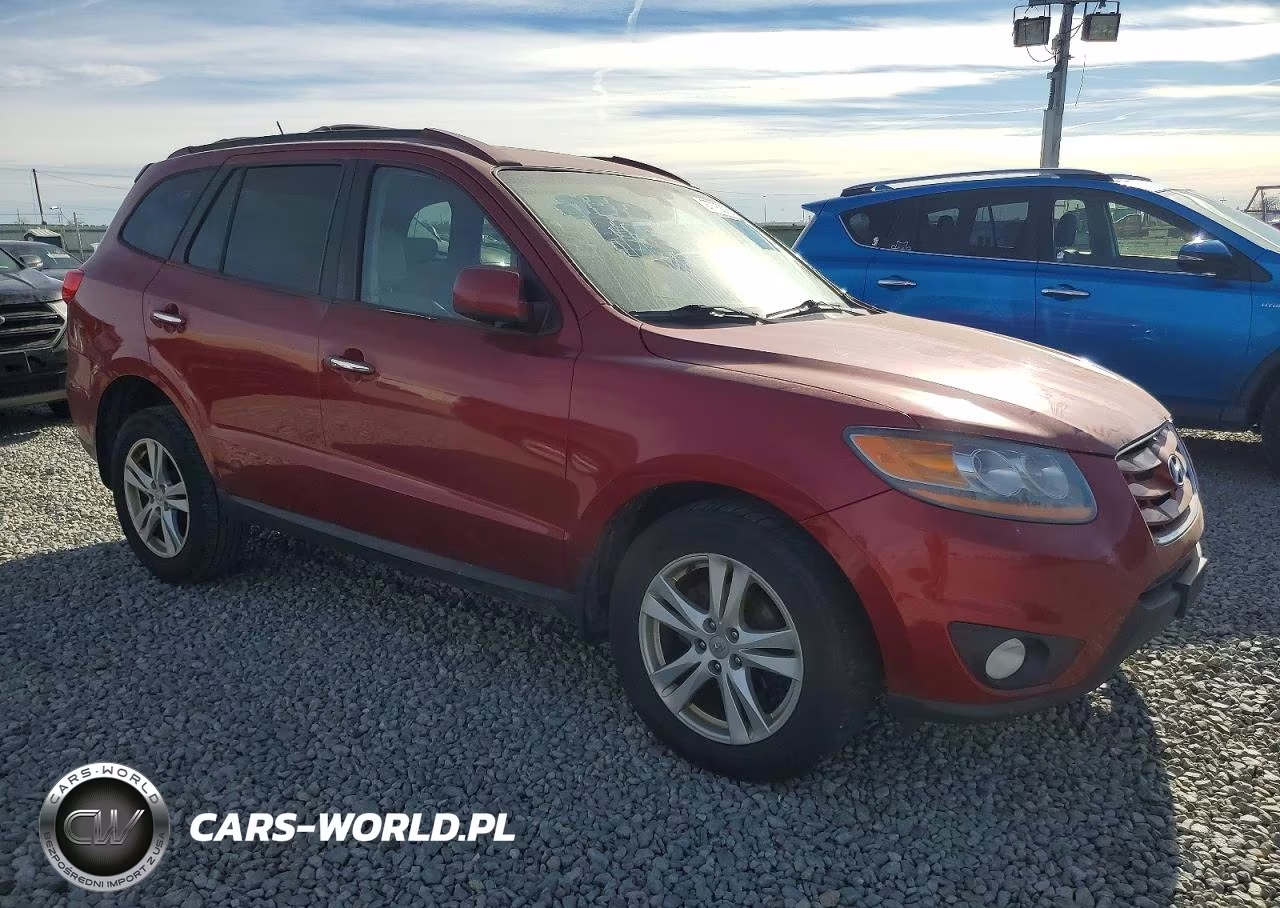 2010 Hyundai Santa Fe Limited V6 VIN:5NMSKDAG9AH355417 - 4