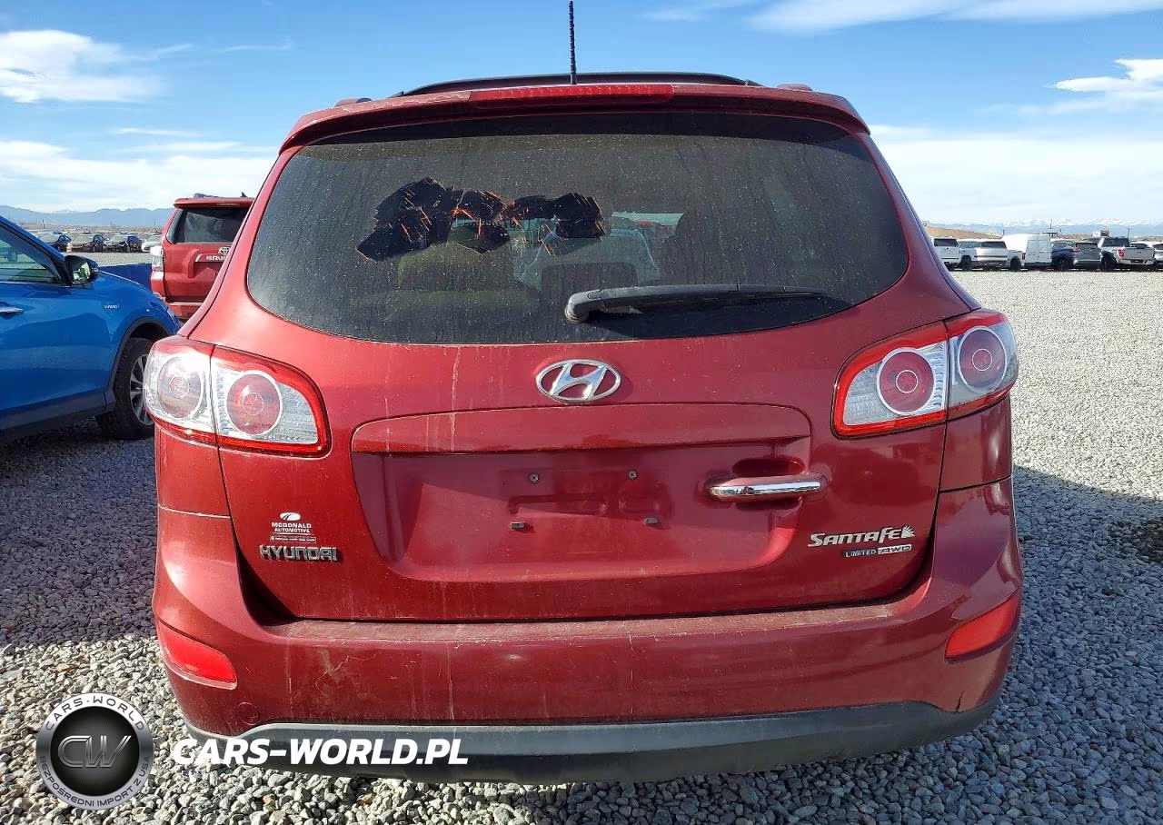 2010 Hyundai Santa Fe Limited V6 VIN:5NMSKDAG9AH355417 - 6