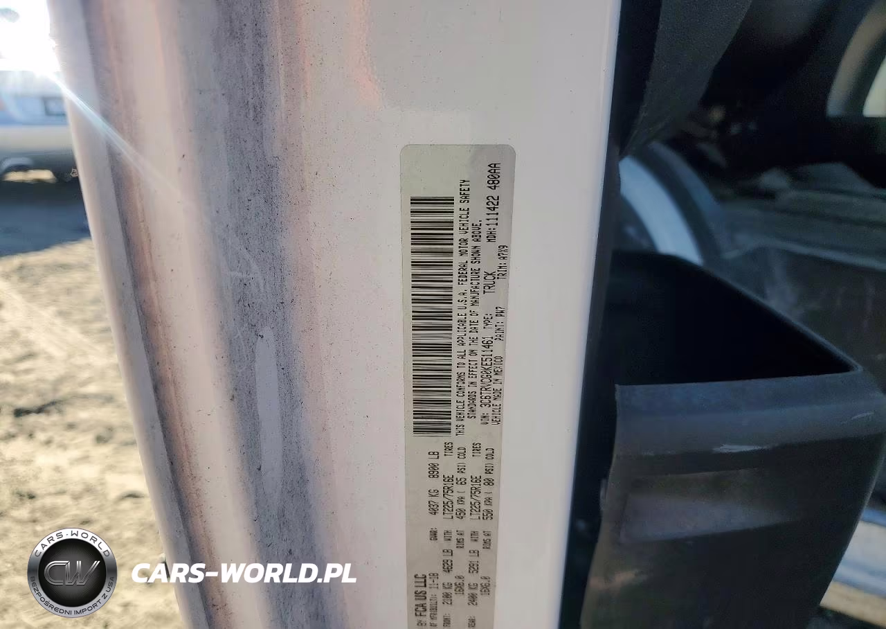 2019 Ram Promaster 2500 Delivery Van VIN:3C6TRVCG0KE511461 - 13