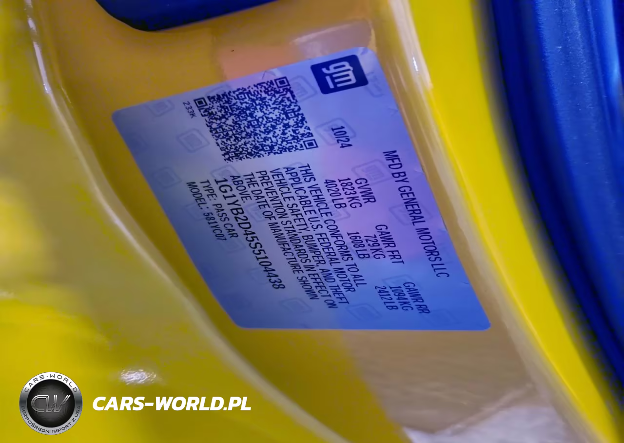 2025 Chevrolet Corvette Stingray 2Lt VIN:1G1YB2D45S5104438 - 12