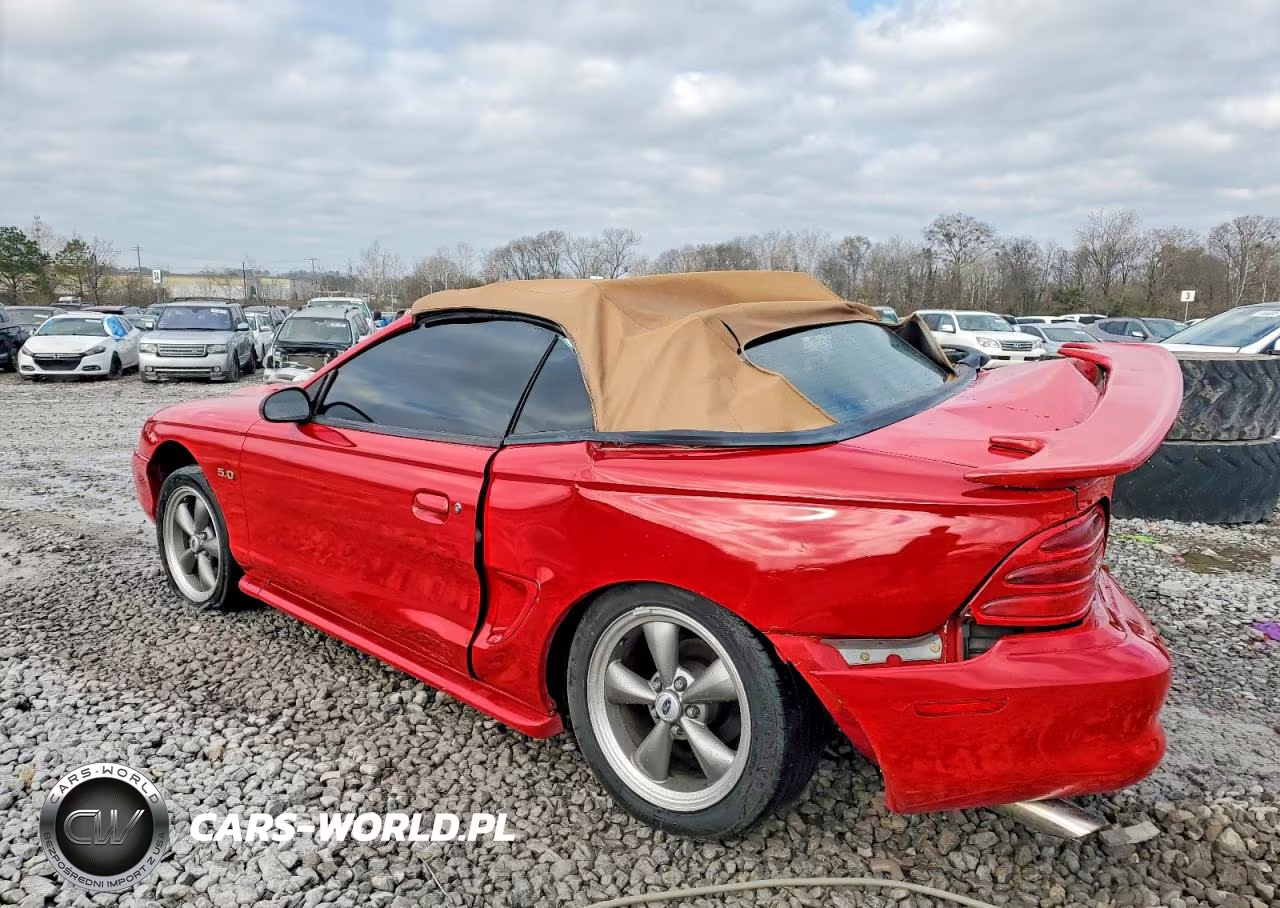 1994 Ford Mustang Gt VIN:1FALP45T2RF198003 - 2