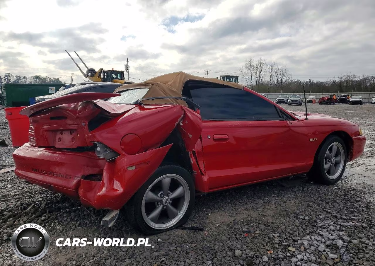 1994 Ford Mustang Gt VIN:1FALP45T2RF198003 - 3