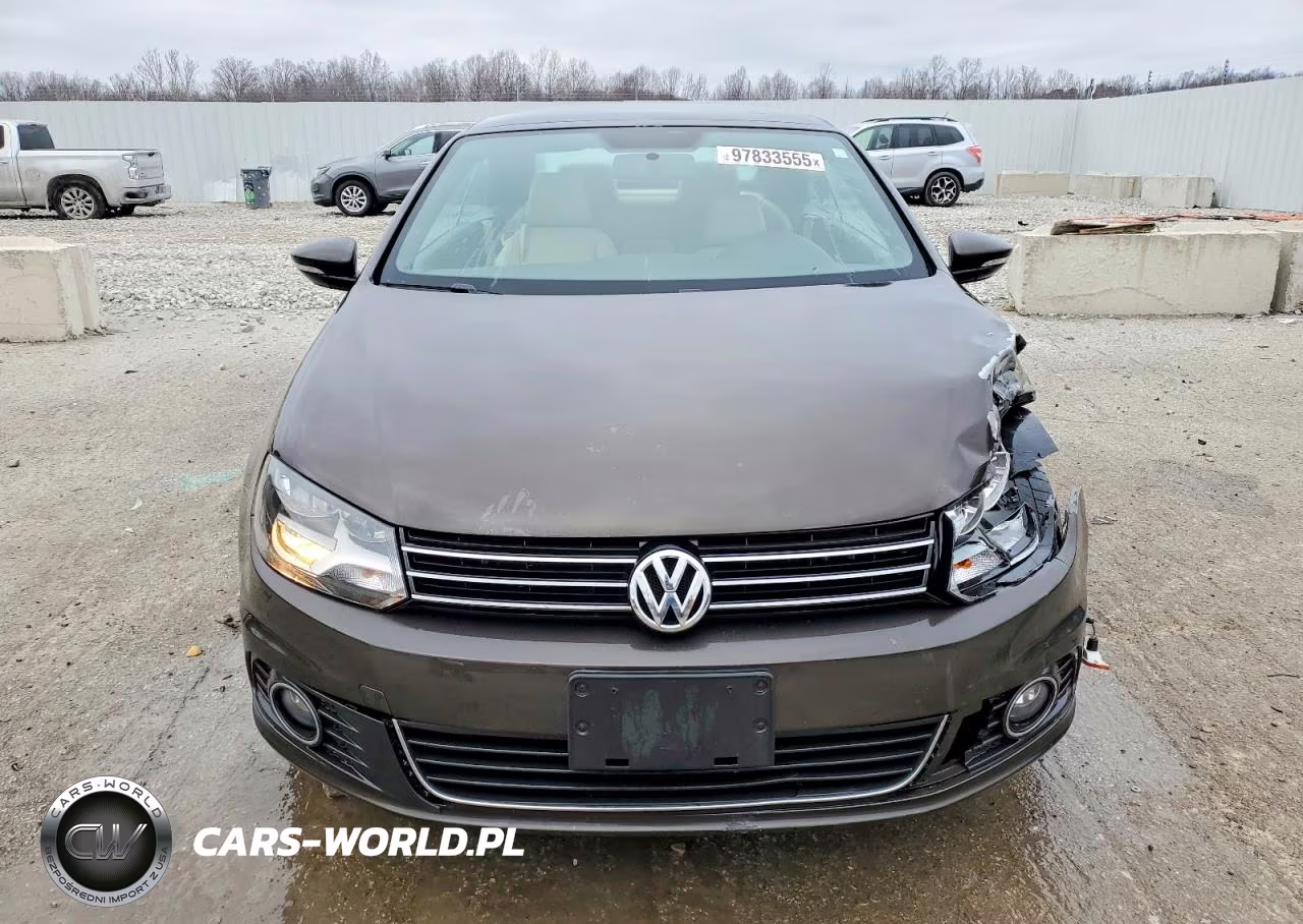 2016 Volkswagen Eos Komfort VIN:WVWBW8AH6GV000186 - 5