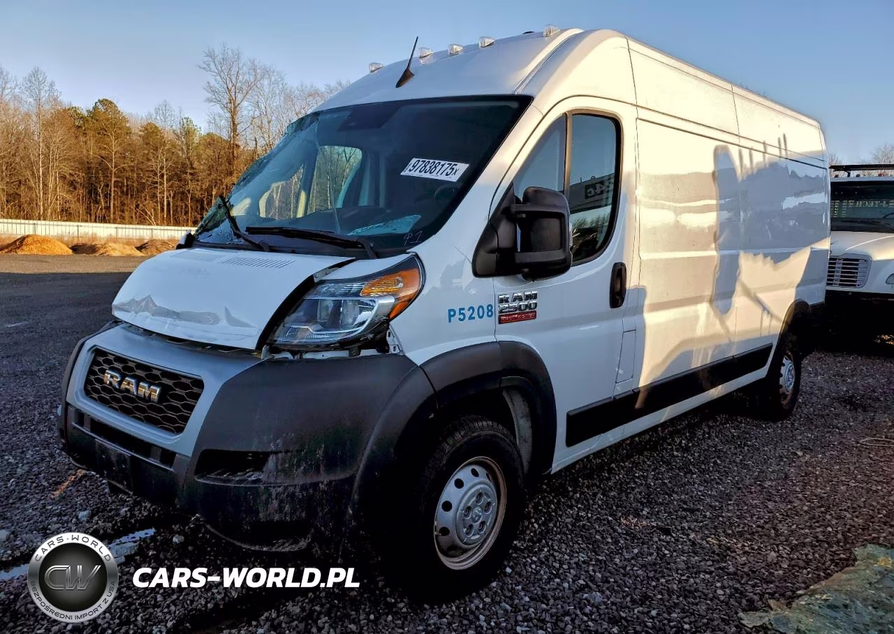 2022 Ram Promaster 2500 Delivery Van VIN:3C6LRVDG5NE134001 - 1