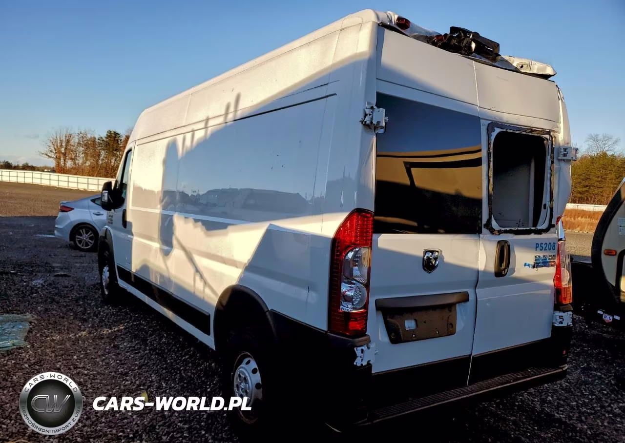 2022 Ram Promaster 2500 Delivery Van VIN:3C6LRVDG5NE134001 - 2