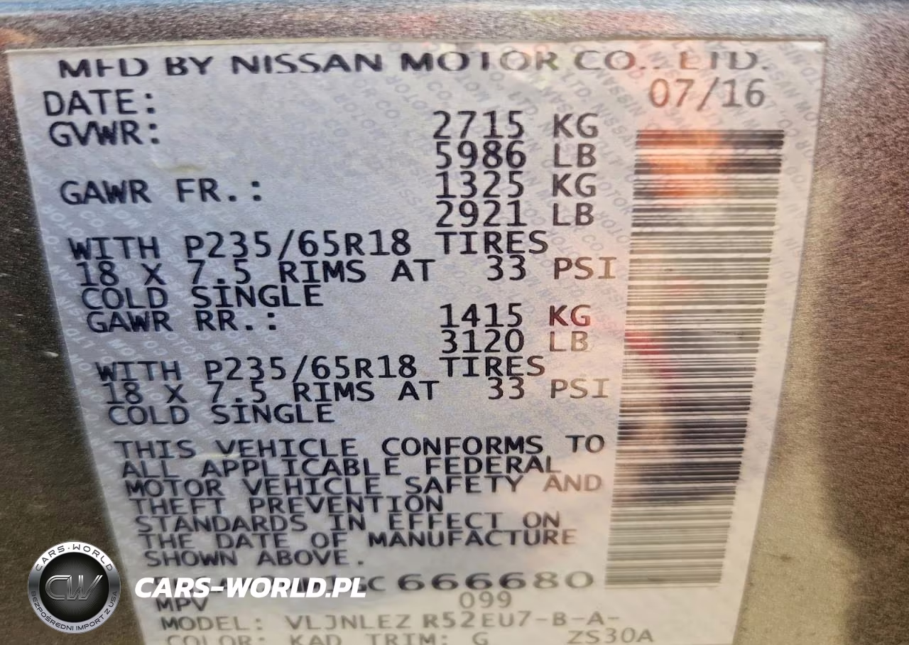 2016 Niss Pathfinder Sv VIN:5N1AR2MM1GC666680 - 14