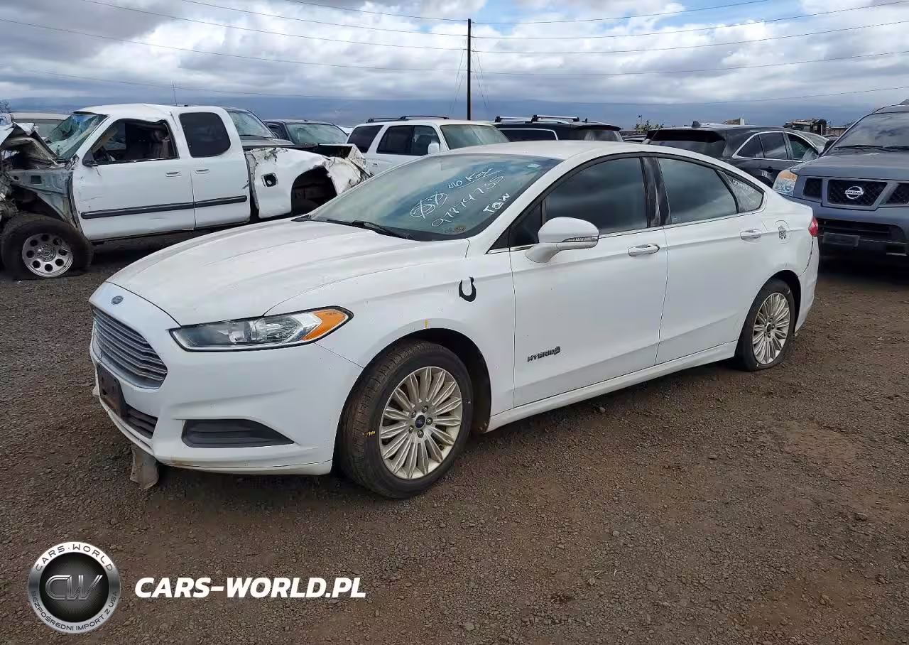 2014 Ford Fusion Se Hybrid