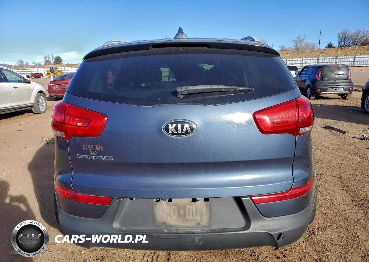 2015 Kia Sportage Lx VIN:KNDPBCAC4F7695313 - 6