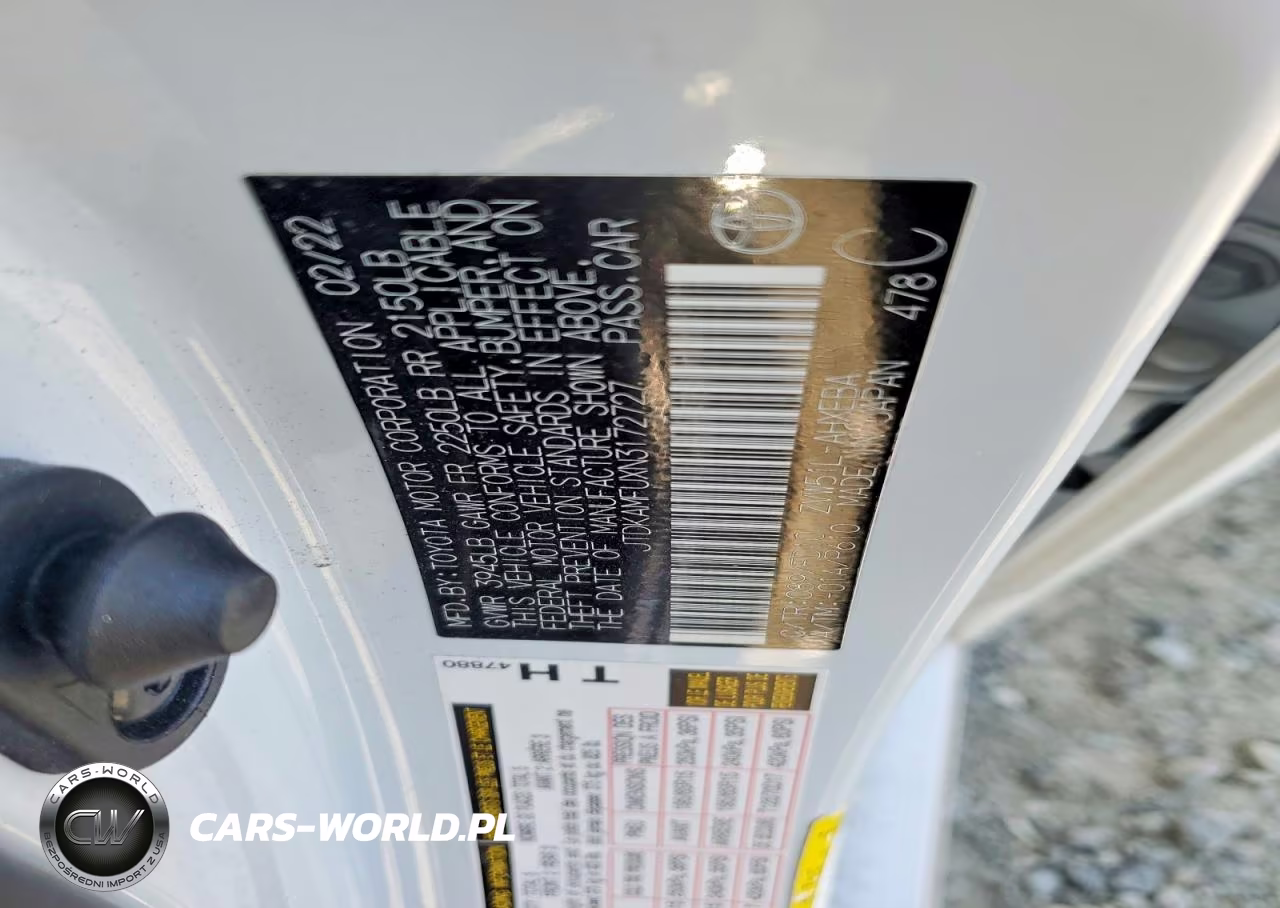 2022 Toyota Prius Night Shade VIN:JTDKAMFUXN3172727 - 13
