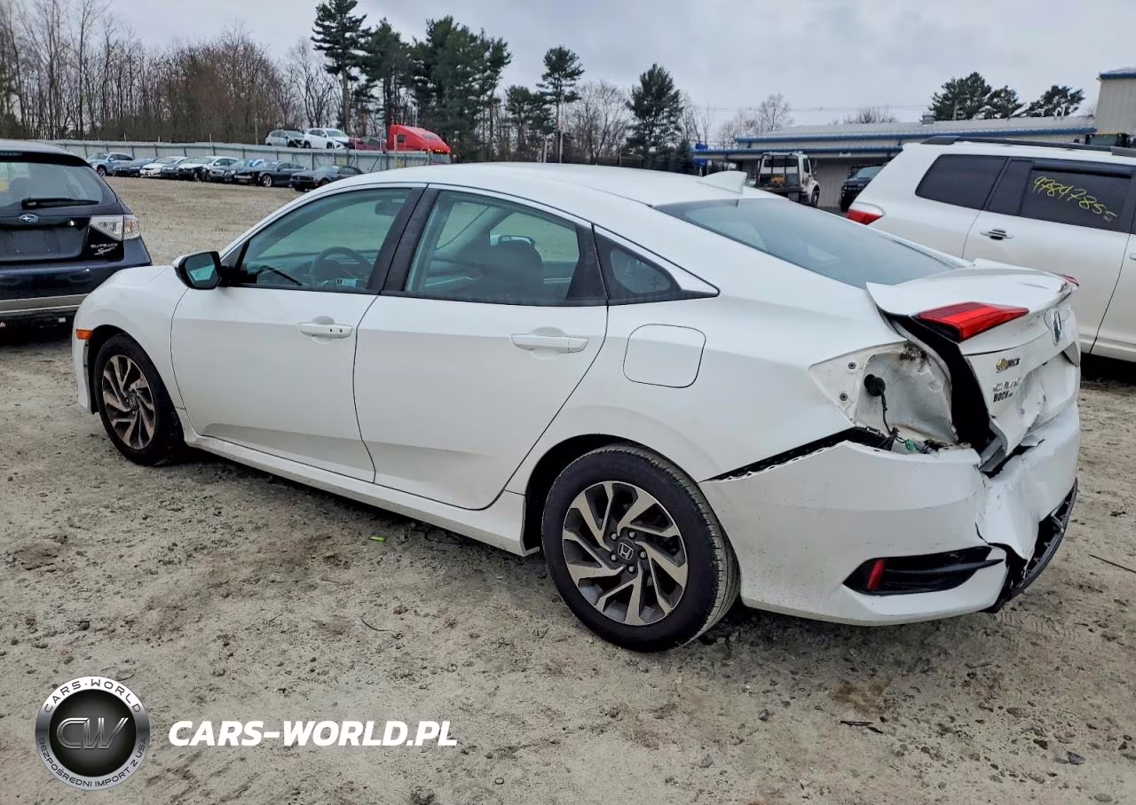 2018 Honda Civic Ex VIN:19XFC2F76JE207860 - 2