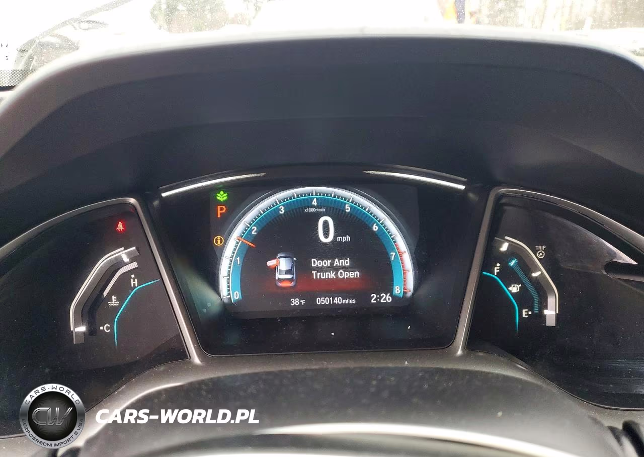 2018 Honda Civic Ex VIN:19XFC2F76JE207860 - 9