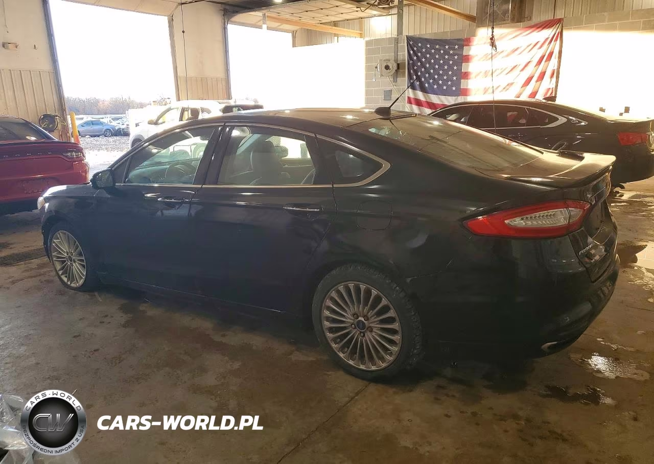 2016 Ford Fusion Titanium VIN:3FA6P0K9XGR124519 - 2