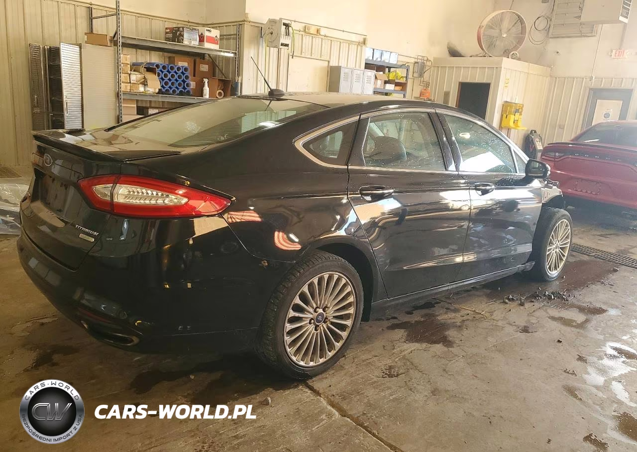 2016 Ford Fusion Titanium VIN:3FA6P0K9XGR124519 - 3