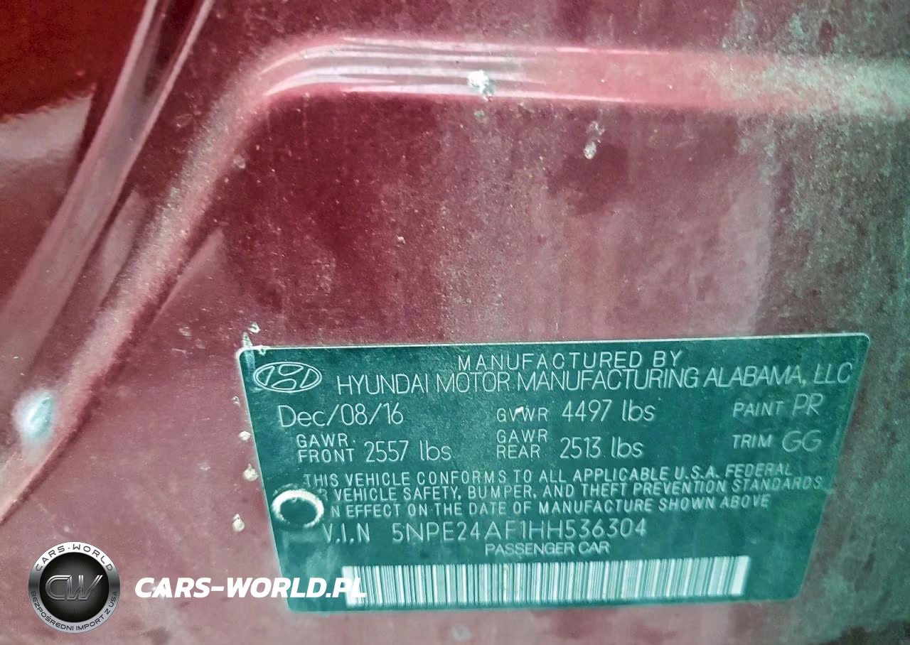 2017 Hyundai Sonata Se VIN:5NPE24AF1HH536304 - 12