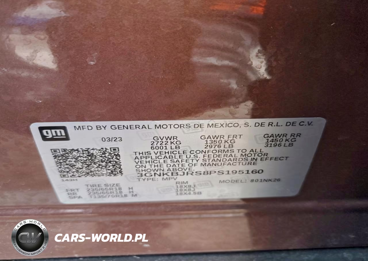 2023 Chevrolet Blazer 3Lt VIN:3GNKBJRS8PS195160 - 13